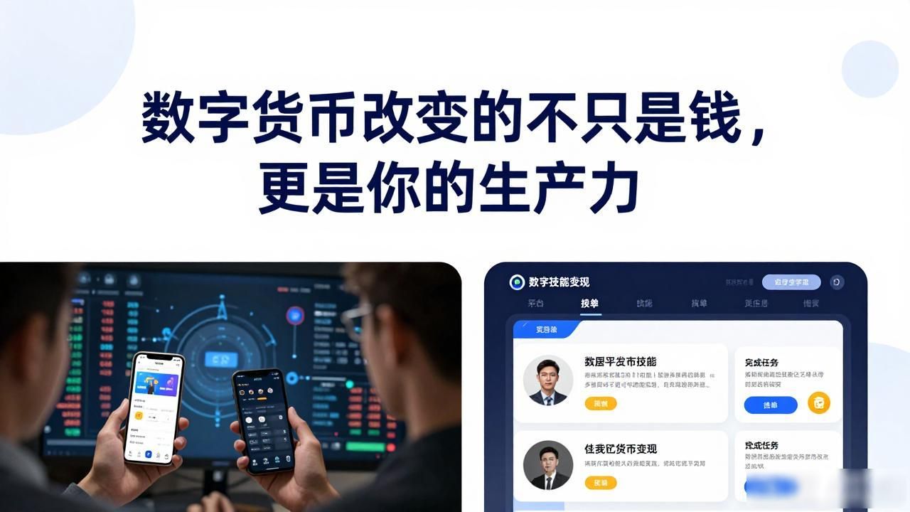 数字货币改变的不只是钱,更是你的生产力