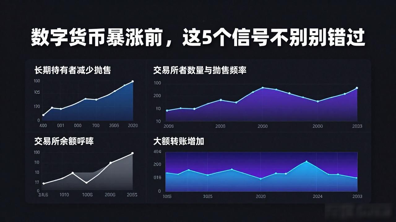 数字货币暴涨前,这5个信号千万别错过