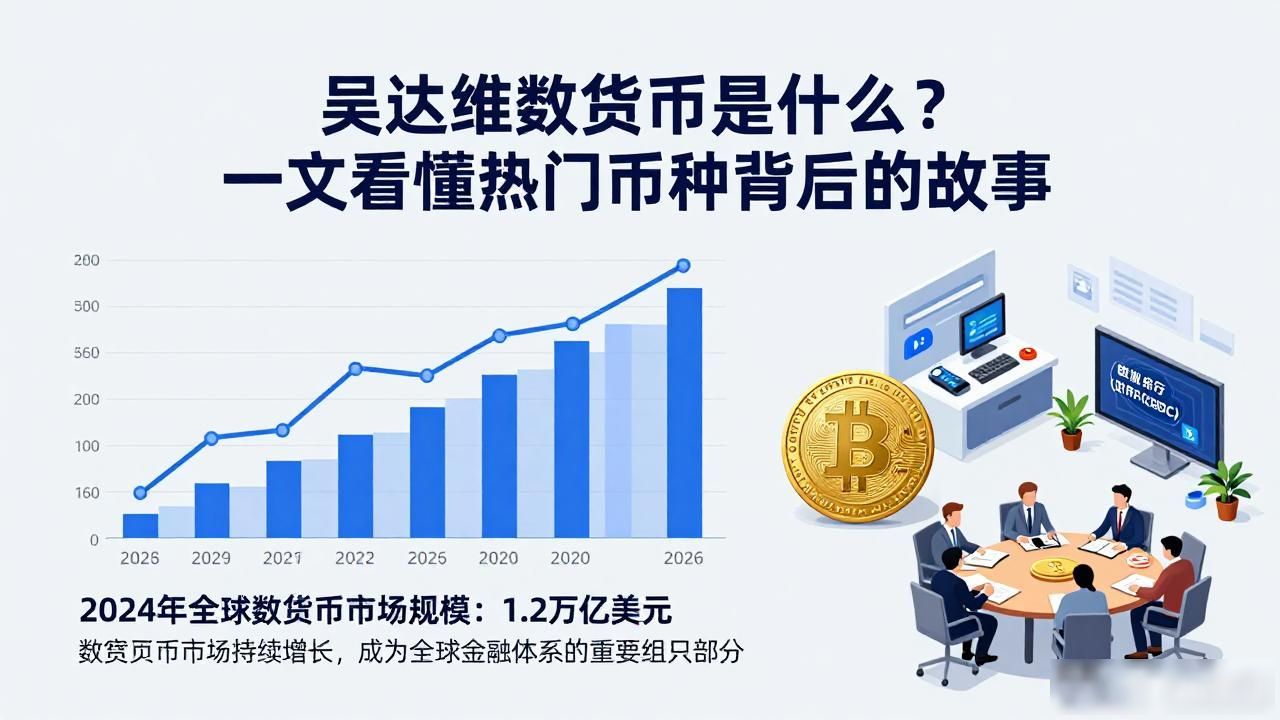 吴达维数字货币是什么?一文看懂热门币种背后的故事