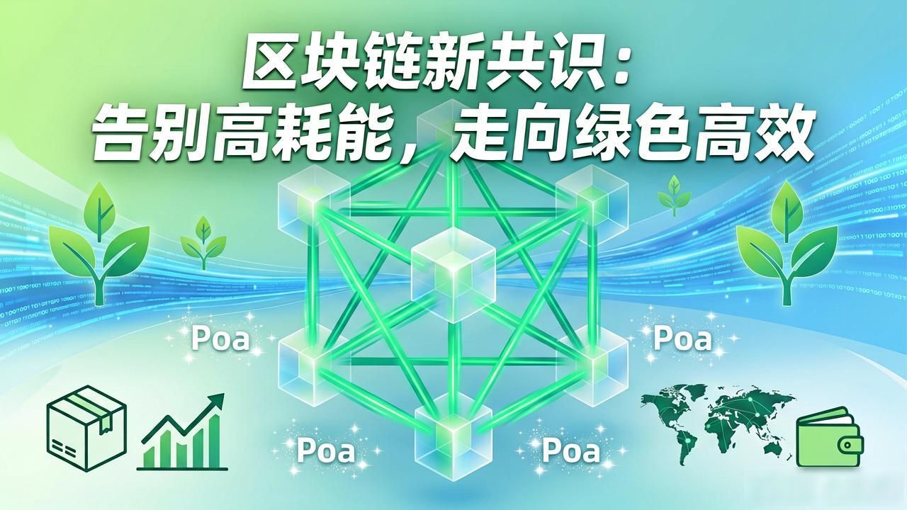区块链新共识:告别高耗能,走向绿色高效