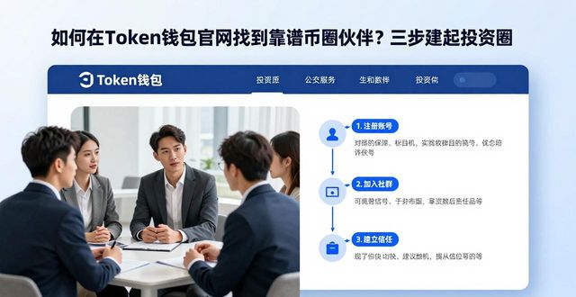 如何在Token钱包官网找到靠谱币圈伙伴?三步建起投资圈