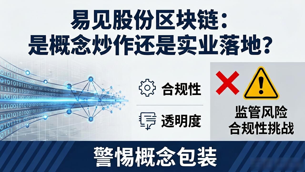 易见股份区块链:是概念炒作还是实业落地?