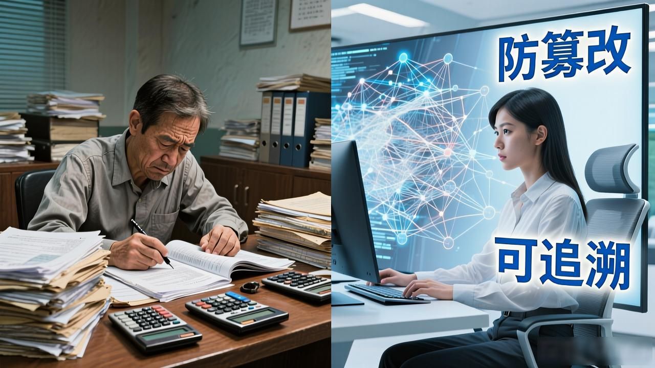 财务区块链:企业账本如何防篡改且省钱