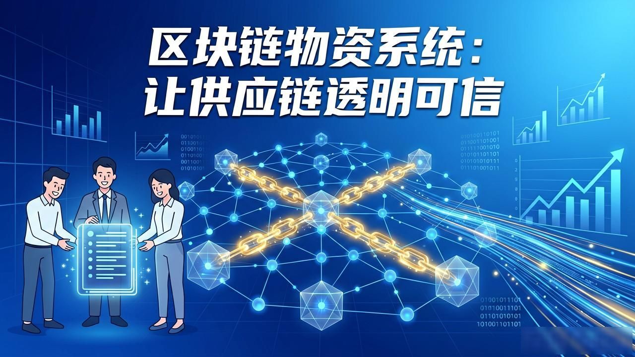区块链物资系统:让供应链透明可信