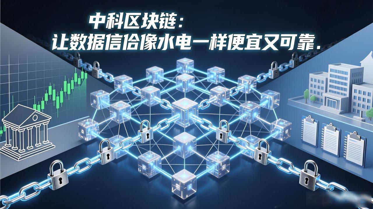 中科区块链:让数据信任像水电一样便宜又可靠