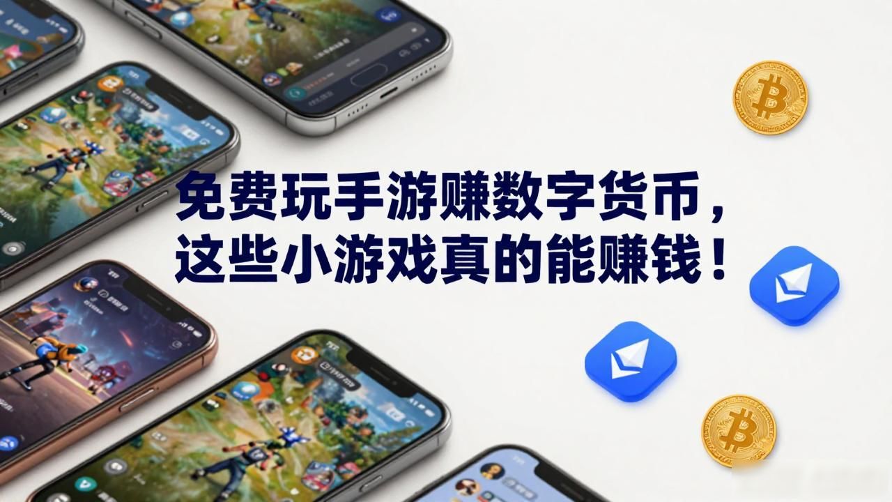 免费玩手游赚数字货币,这些小游戏真的能赚钱!