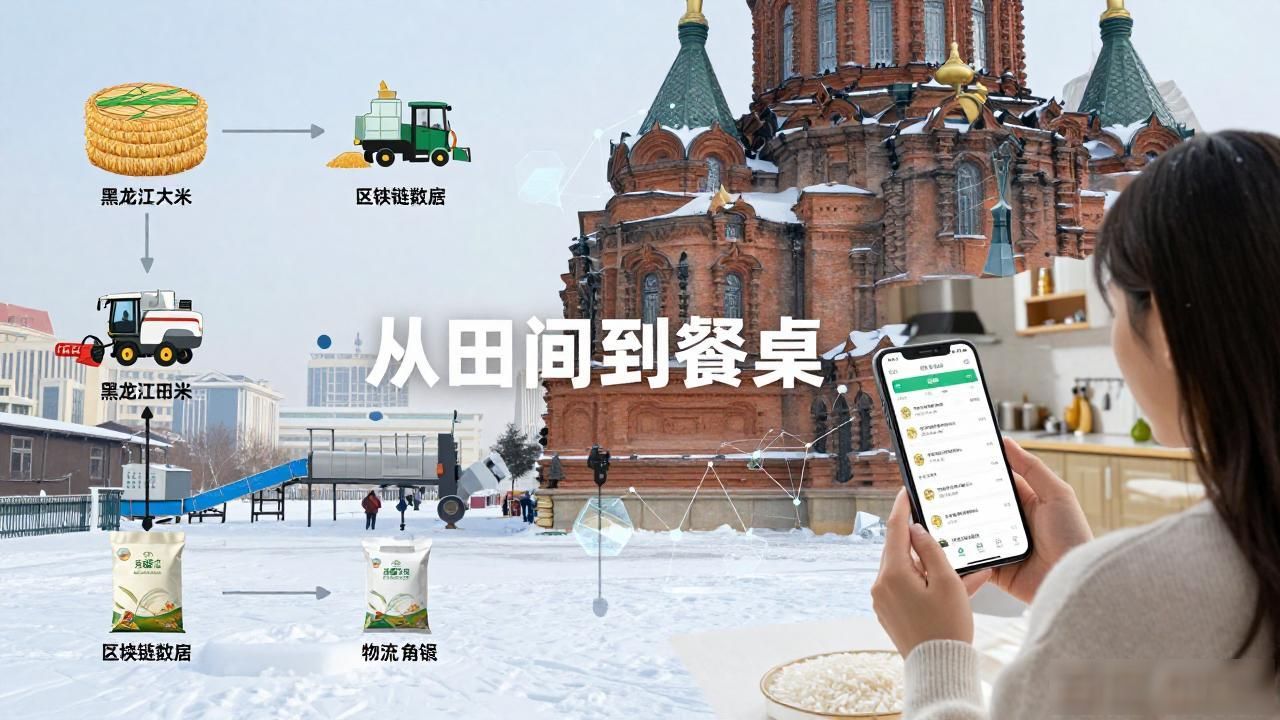 哈尔滨区块链:冰雪之城的数据新引擎