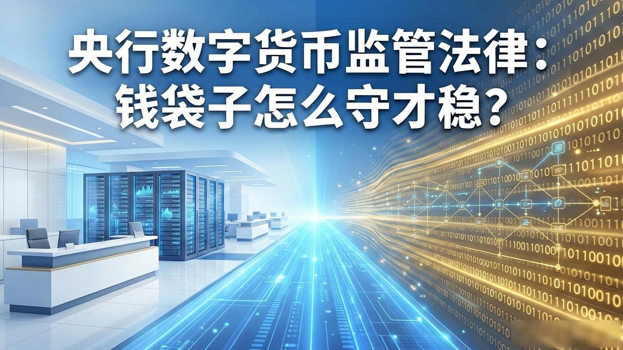 央行数字货币监管法律:钱袋子怎么守才稳?