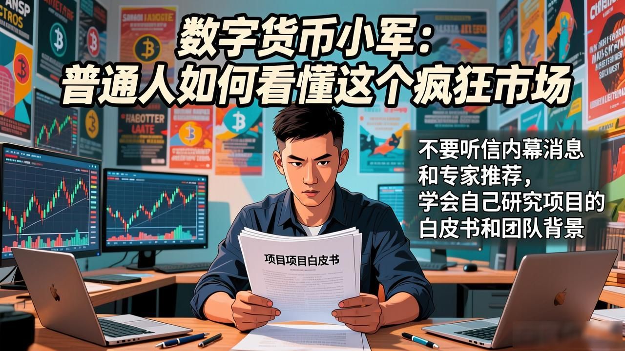 数字货币小军:普通人如何看懂这个疯狂市场