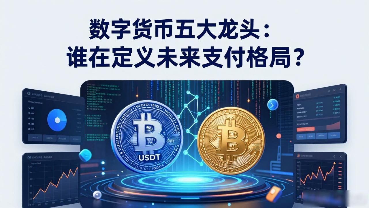 数字货币五大龙头:谁在定义未来支付格局?