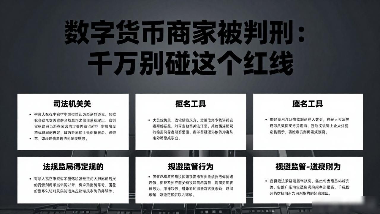 数字货币商家被判刑:千万别碰这个红线
