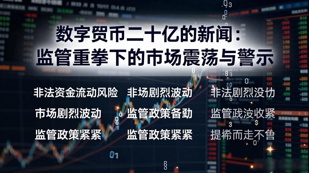 数字货币二十亿的新闻:监管重拳下的市场震荡与警示