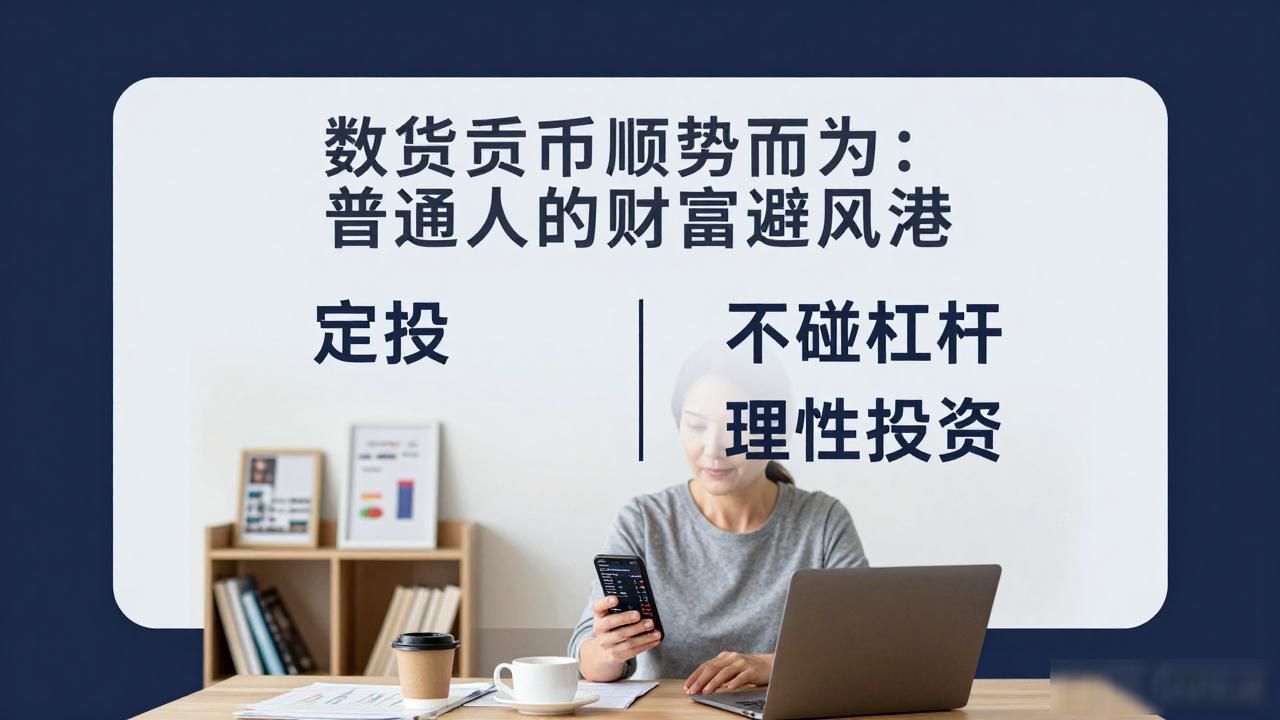 数字货币顺势而为:普通人的财富避风港