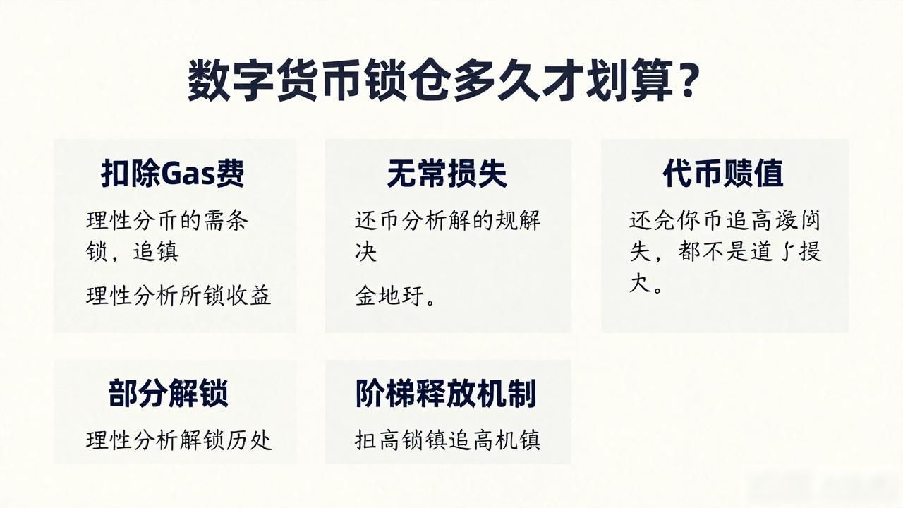 数字货币锁仓多久才划算?