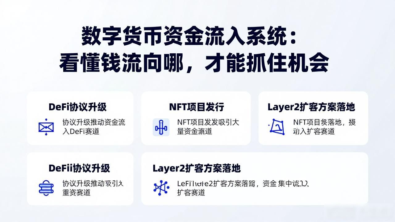 数字货币资金流入系统:看懂钱流向哪,才能抓住机会