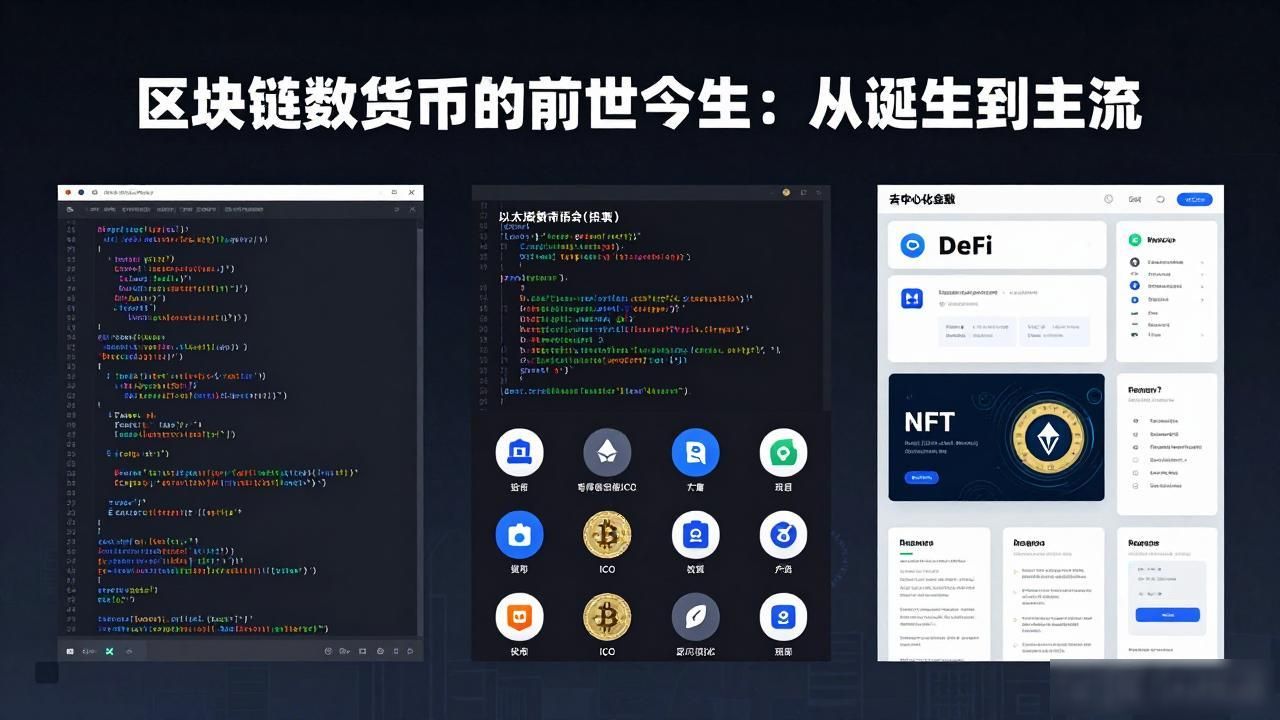 区块链数字货币的前世今生:从诞生到主流
