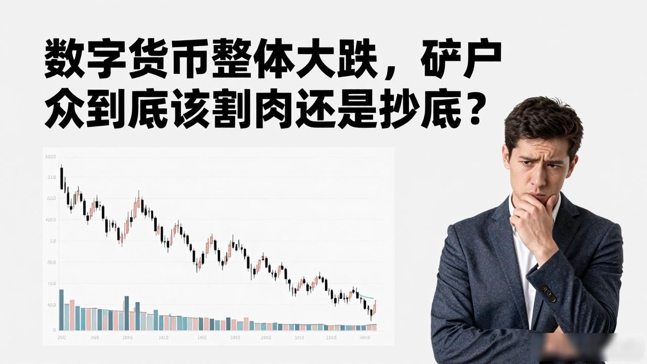 数字货币整体大跌,散户到底该割肉还是抄底?