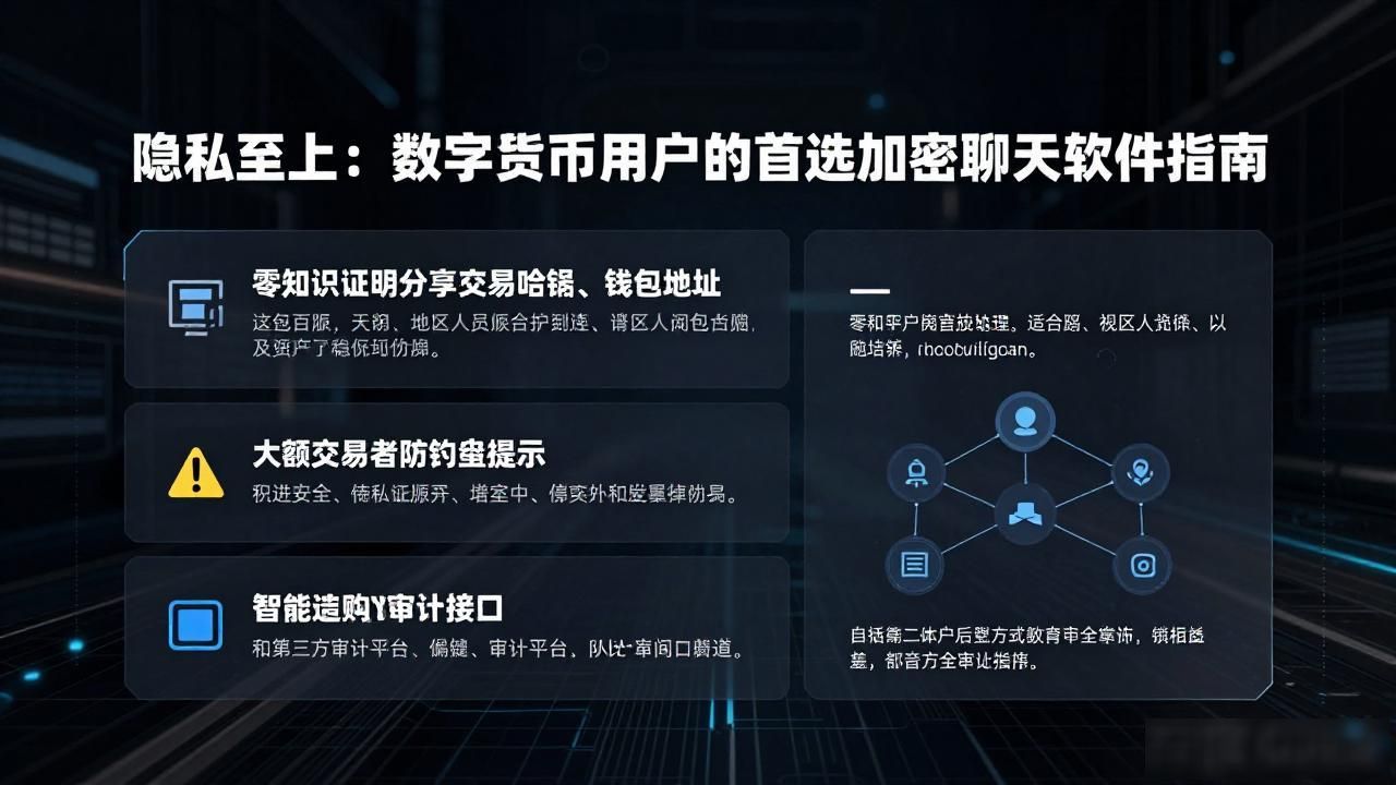 隐私至上:数字货币用户的首选加密聊天软件指南