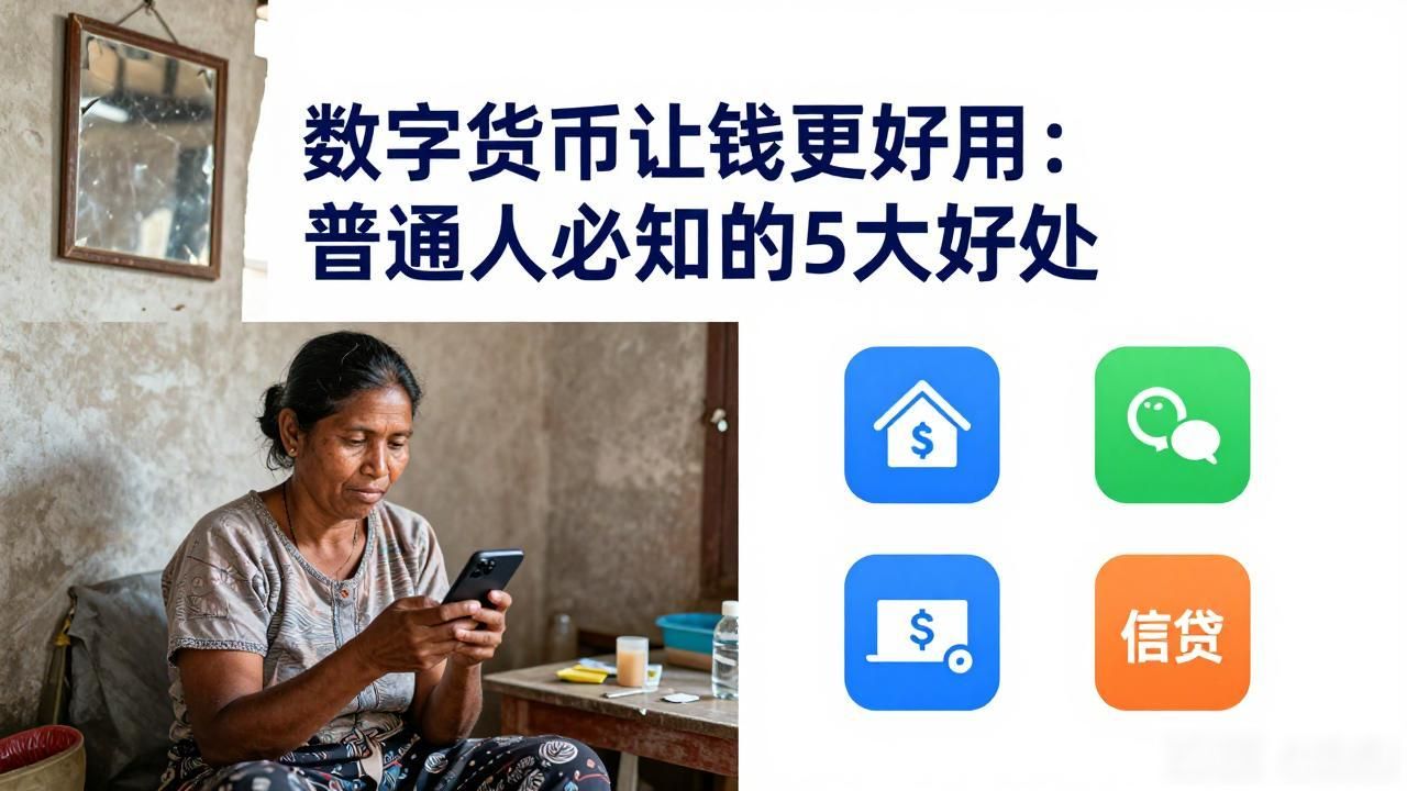 数字货币让钱更好用:普通人必知的5大好处