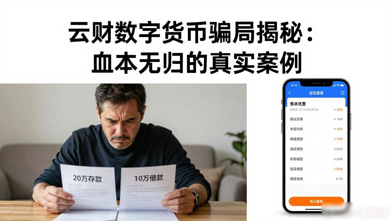 云财数字货币骗局揭秘:血本无归的真实案例