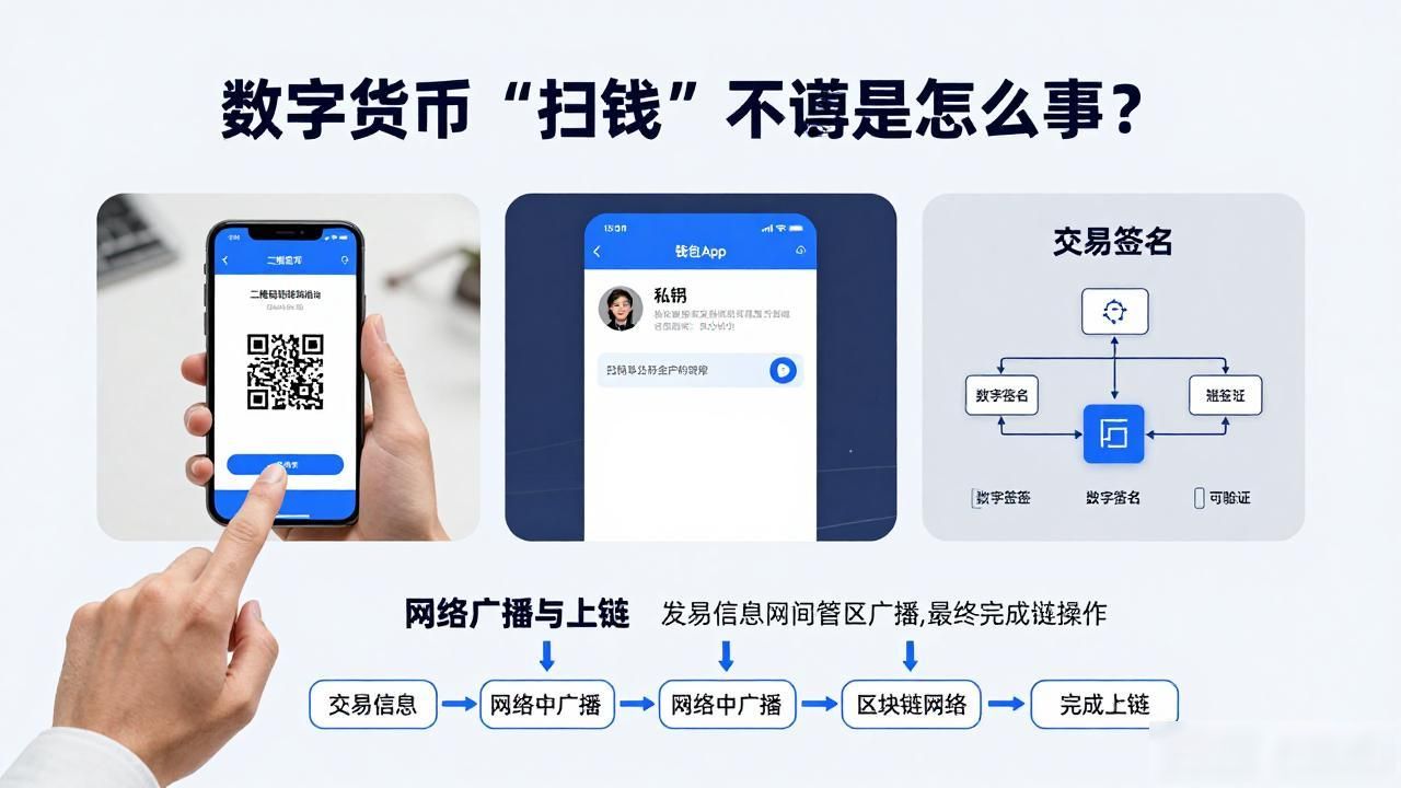 数字货币“扫钱”到底是怎么回事?