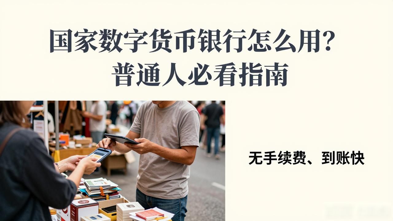 国家数字货币银行怎么用?普通人必看指南