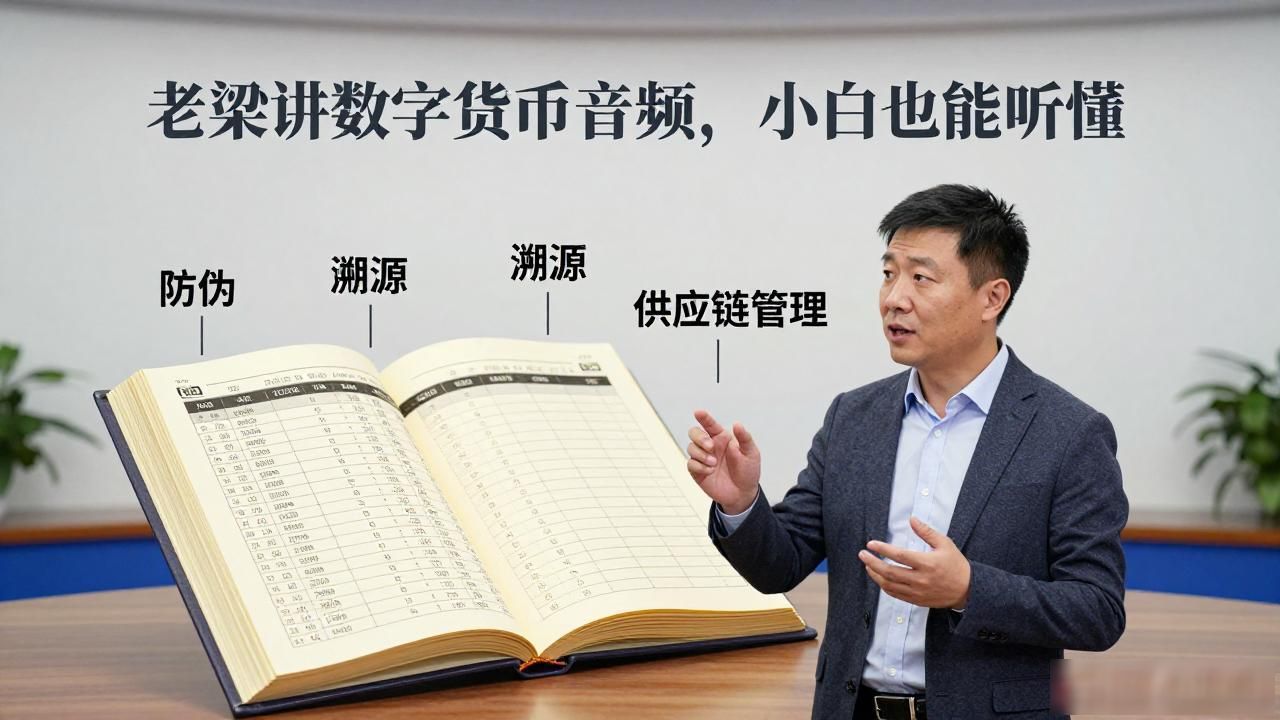 老梁讲数字货币音频,小白也能听懂