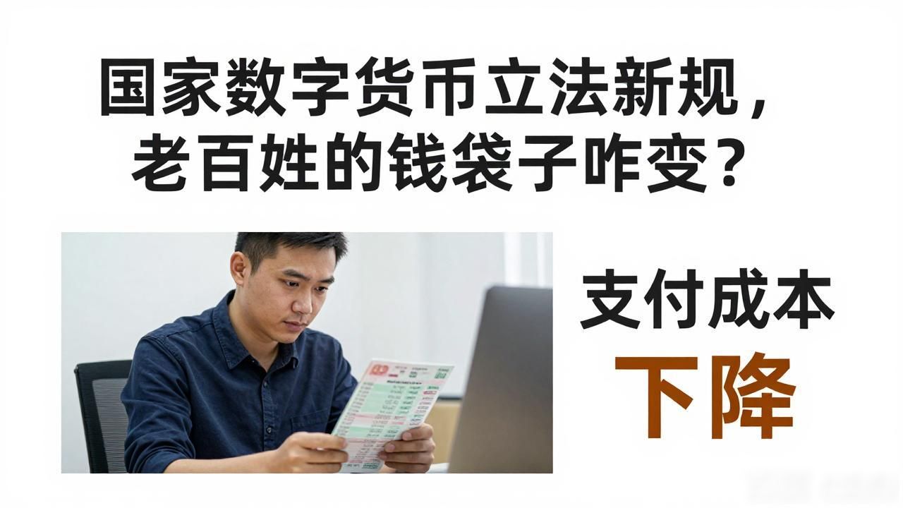 国家数字货币立法新规,老百姓的钱袋子咋变?