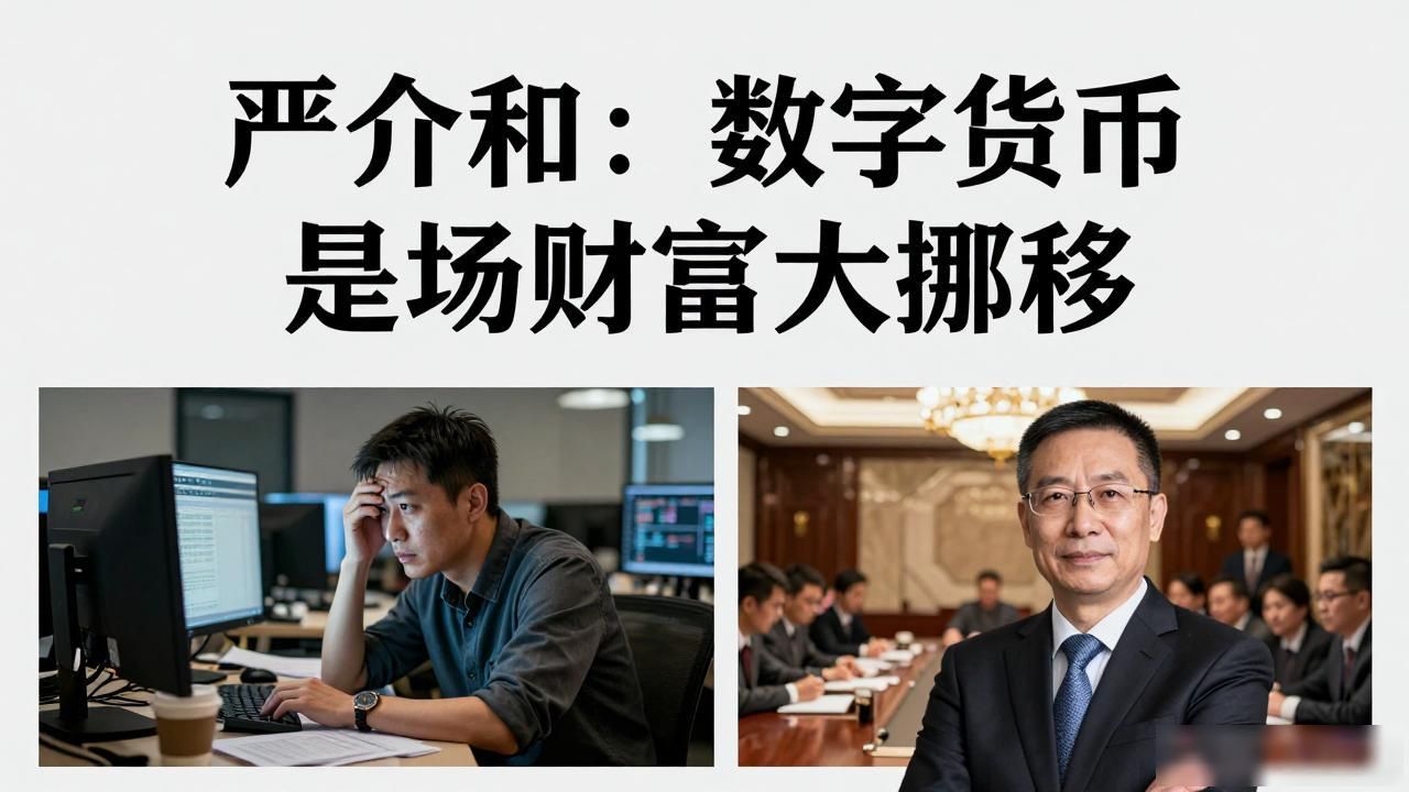 严介和:数字货币是场财富大挪移
